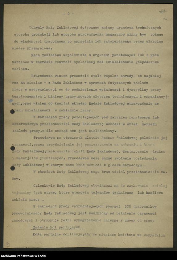 Obraz 3 z jednostki "Instrukcje [i okólniki] międzypartyjne CKW PPS i KC PPR"