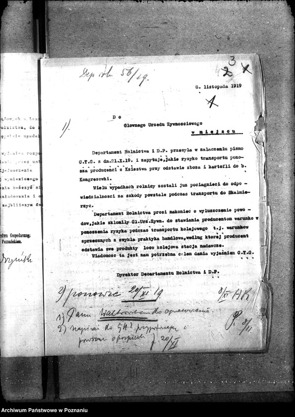 Obraz 7 z jednostki "Sprawy szczegółowo-administracyjne Aprowizacja Kongresówki"