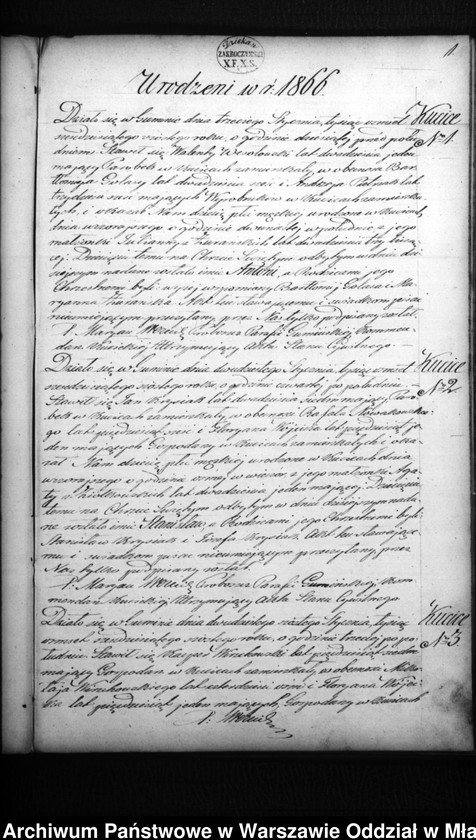 image.from.unit.number "Akta urodzeń, małżeństw i zgonów"
