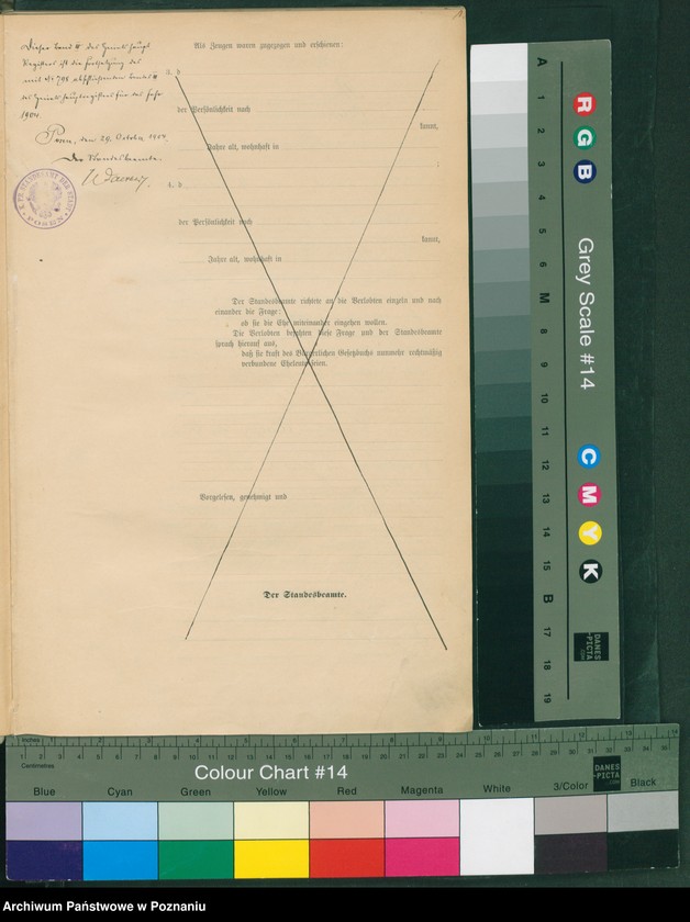 Obraz 3 z jednostki "Księga miejscowa małżeństw tom IV"
