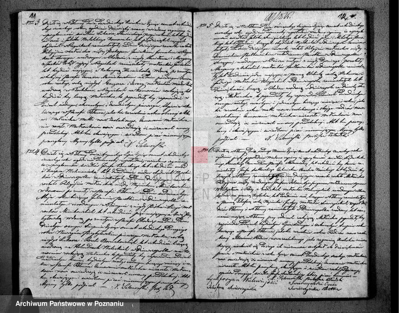 Obraz 8 z jednostki "Duplikat urodzonych, zaślubionych i zgonów"