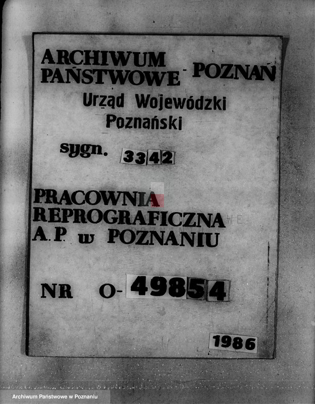 Obraz 1 z jednostki "Lustracja lasu majątku Zbiersk i Petryki powiatu kaliskiego oraz zatwierdzenie uzupełnienia planu gospodarstwa leśnego"