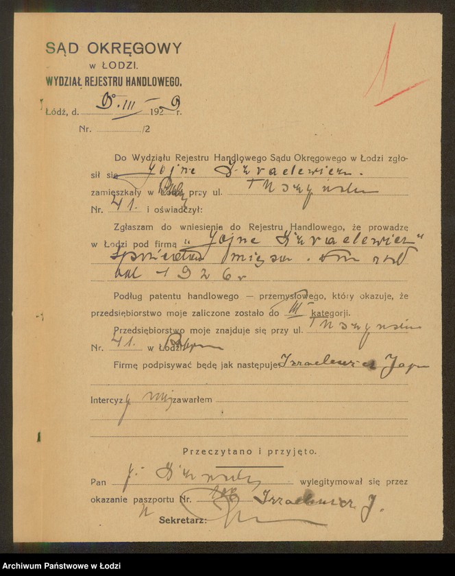 Obraz 3 z jednostki "Jojne Izraelowicz- sprzedaż mięsa"