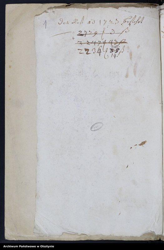 image.from.unit.number "Kirchen Rechnung des Kirchspiels Herzogswalde"