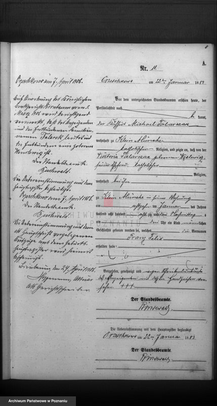 Obraz 13 z jednostki "Księga urodzeń"