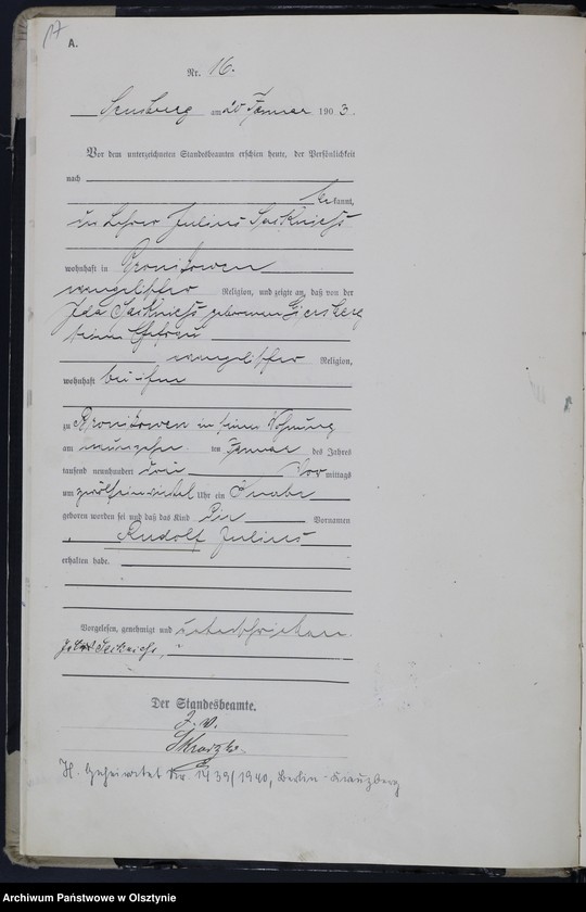 image.from.unit.number "Geburts-Haupt-Register Nr 1 - 318"