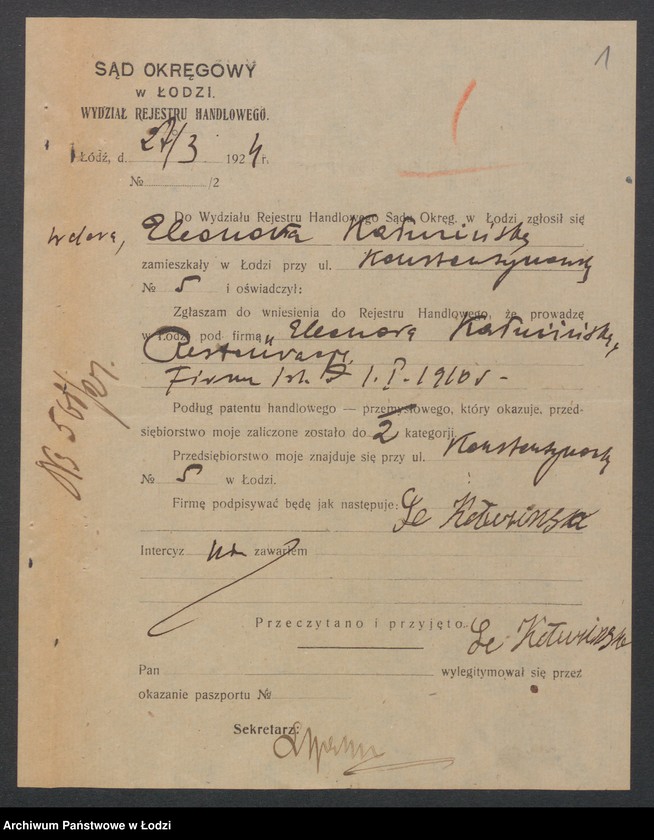 Obraz 3 z jednostki "Eleonora Kałuzińska- restauracja"