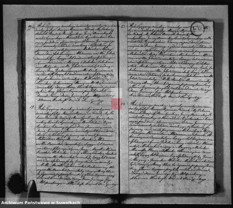 image.from.unit.number "Akta Szlubne Gminy Berznickiey Roku 1824 od 1-go Stycznia do 31 Grudnia"