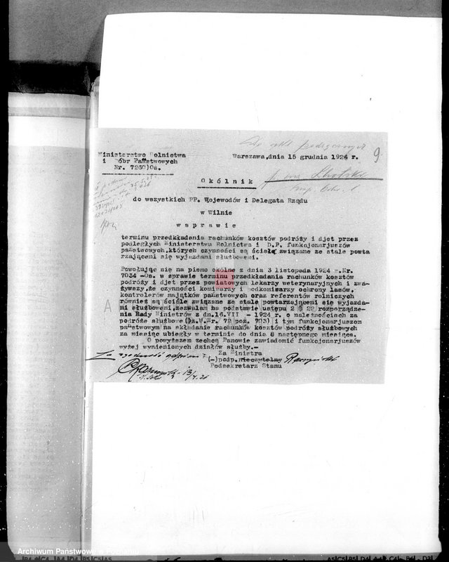 Obraz 13 z jednostki "Ogólniki i zarządzenia ogólne"