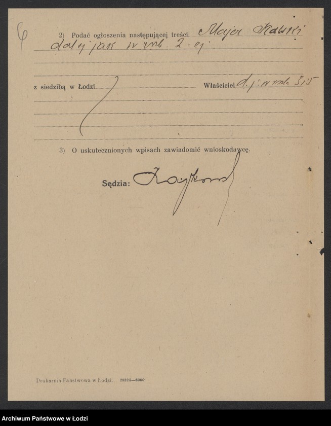 Obraz 8 z jednostki "Majer Kalski – piwiarnia – Zgierz"