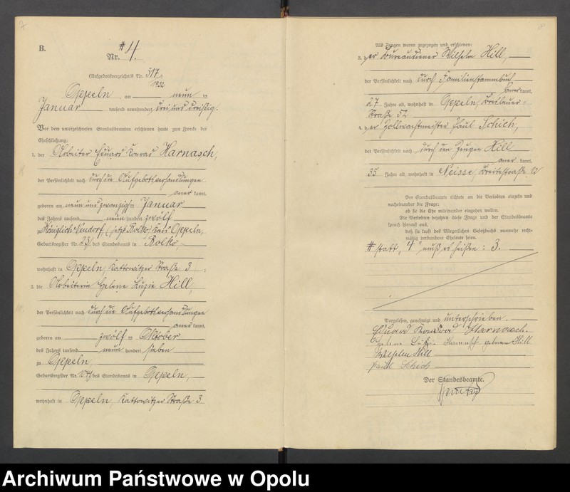 Obraz 7 z jednostki "[Rejestr małżeństw]  1933  Nr 1-155"
