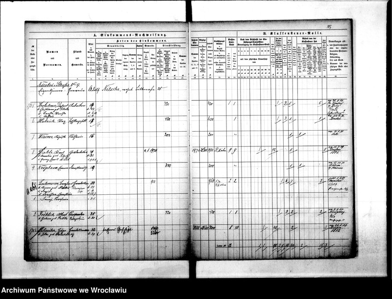 image.from.unit.number "Klassensteuerolle nebst Einkommens Nachweisung"