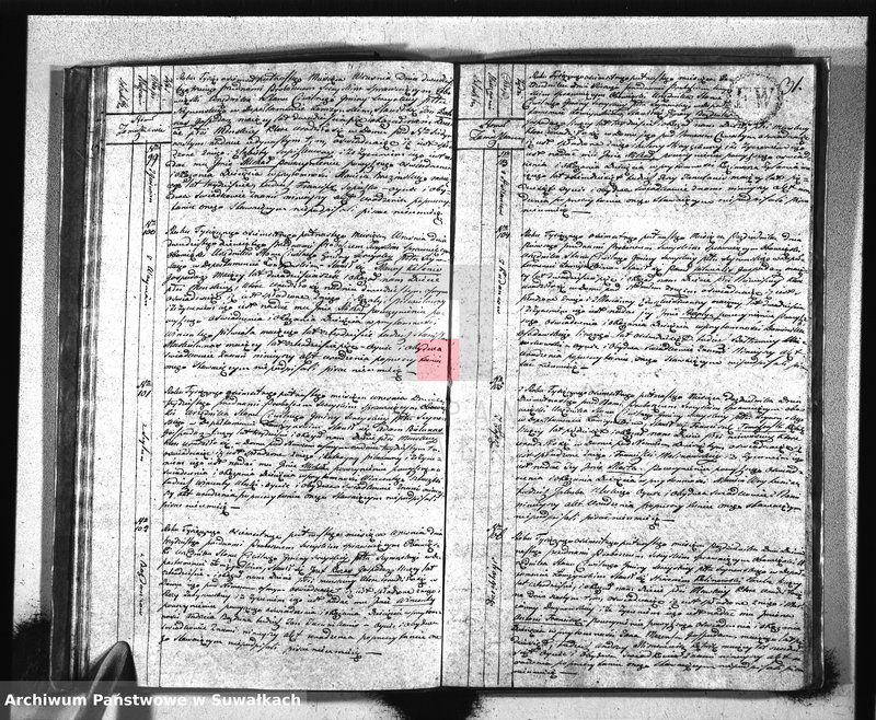image.from.unit.number "Akta urodzonych gminy Sereie od 1-go stycznia 1815 aż do ostatniego grudnia roku tegoż"