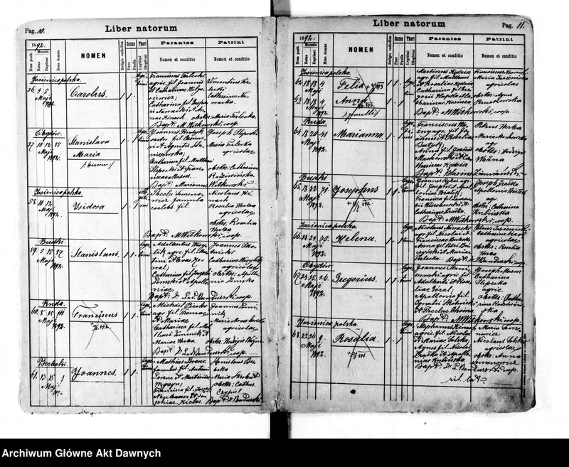 image.from.unit.number "Parafia: Kamionka Strumiłowa. Dekanat: Gliniany. Księga metrykalna urodzeń dla miasta Kamionka Strumiłowa i wsi: Ruda, Maziarnia Gogołowa, Łany Polskie, Turki, Łapajowka, Budki Nieznanowskie, Berbeki, Dernów, Gaik, Obydów, Łany Niemieckie, Maziarnia Kamionecka, Sapieżanka, Jazienica Ruska, Jagonia, Jazienica Polska, Sokole."