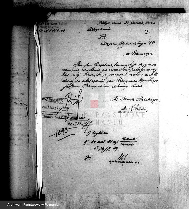 Obraz 11 z jednostki "Majątek Rudniki powiatu tureckiego wyłączenie z art.4 i 5 ustawy o reformie rolnej/"