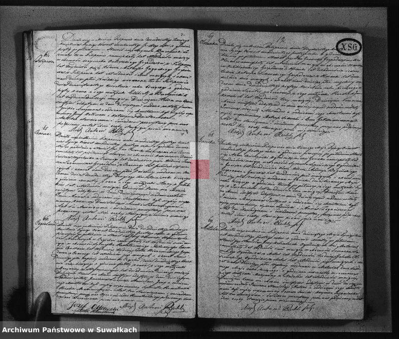 image.from.unit.number "[Akta Stanu Cywilnego Urodzonych, Zaślubionych i Zmarłych Gminy Filipowskiey z roku 1826]"