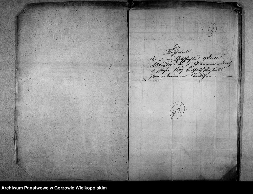 image.from.unit.number "Duplikate der Kirchenbücher über die katholischen Einwohner von: Morrn (Murzynowo), Alexandersdorf (Gościnowo), Johanneswunsch (Dobrojewo)"