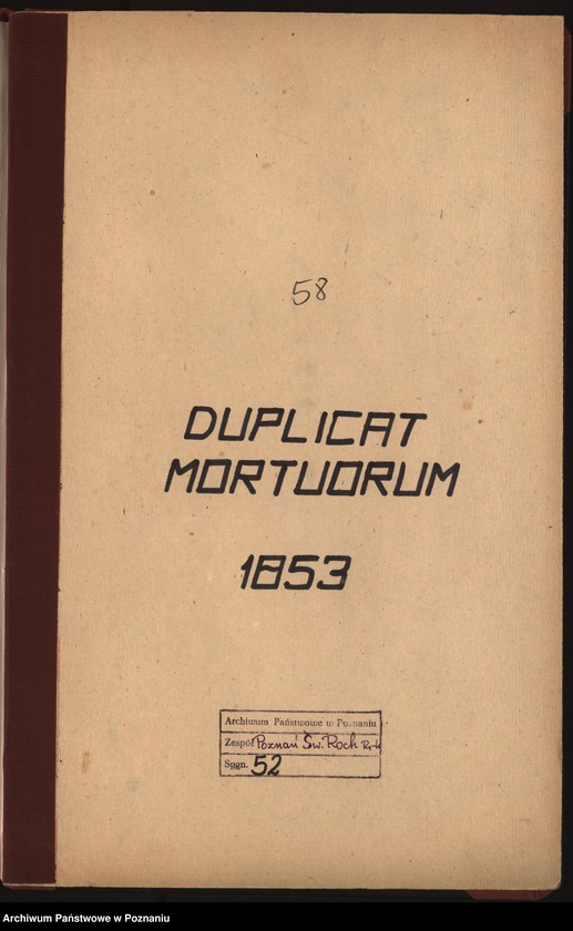 Obraz 2 z jednostki "Duplicat mortuorum"