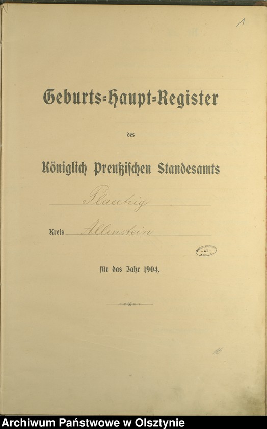 image.from.unit.number "Geburts-Haupt-Register Nr 1 - 38"