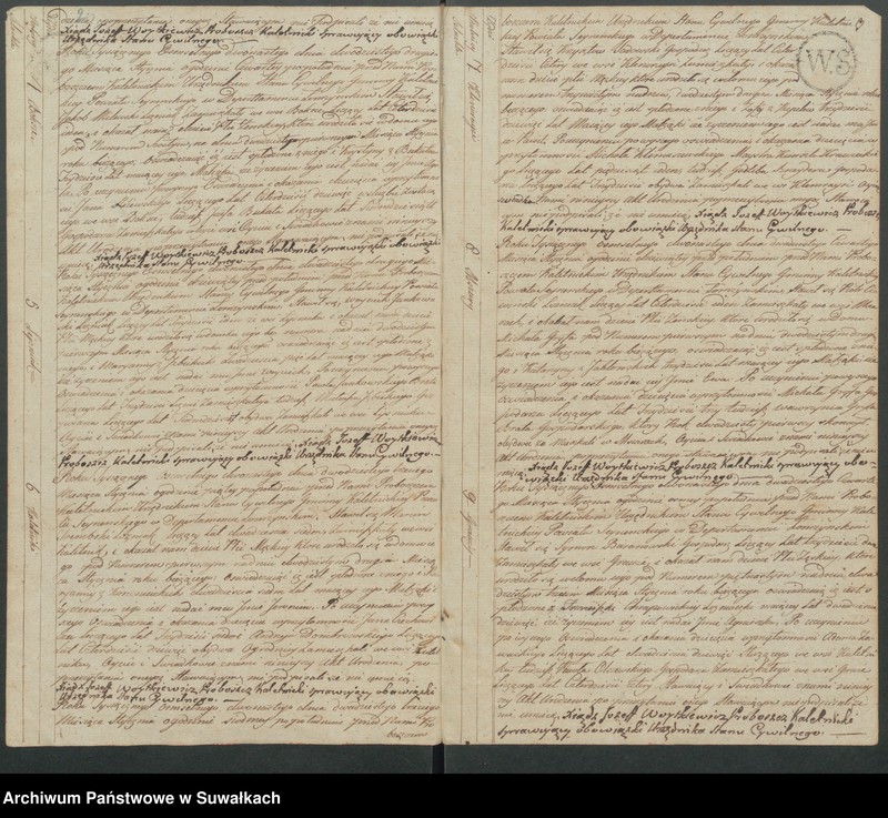 Obraz z jednostki "Akta Urodzenia Stanu Cywilnego od Pierwszego Stycznia Roku 1812, do Ostatniego Grudnia tegoż Roku Gminy Kaletnickiey"