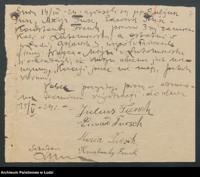 Obraz 9 z jednostki "„Bracia Tursch” – prowadzenie młyna wodnego"