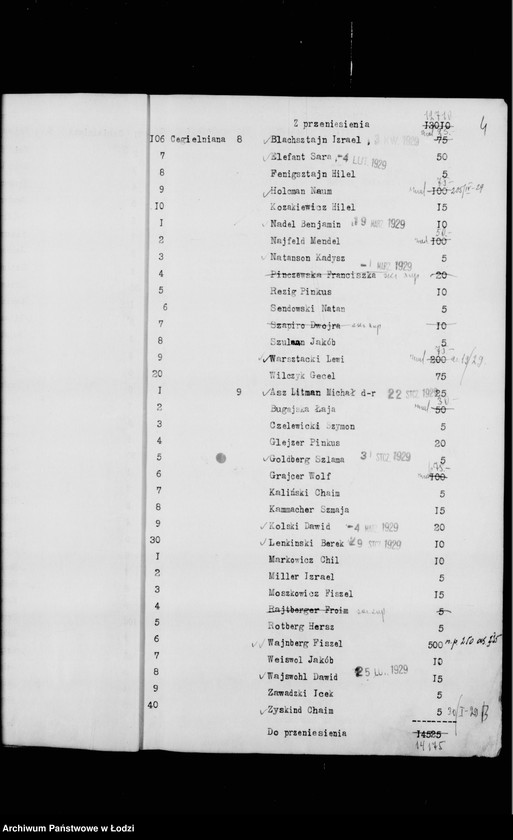 Obraz 7 z jednostki "Rejestr poborczy"