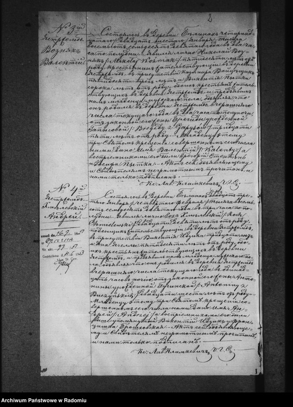 image.from.unit.number "[Duplikat akt urodzonych, zaślubionych i zmarłych parafii Bieliny za 1879 r.]"