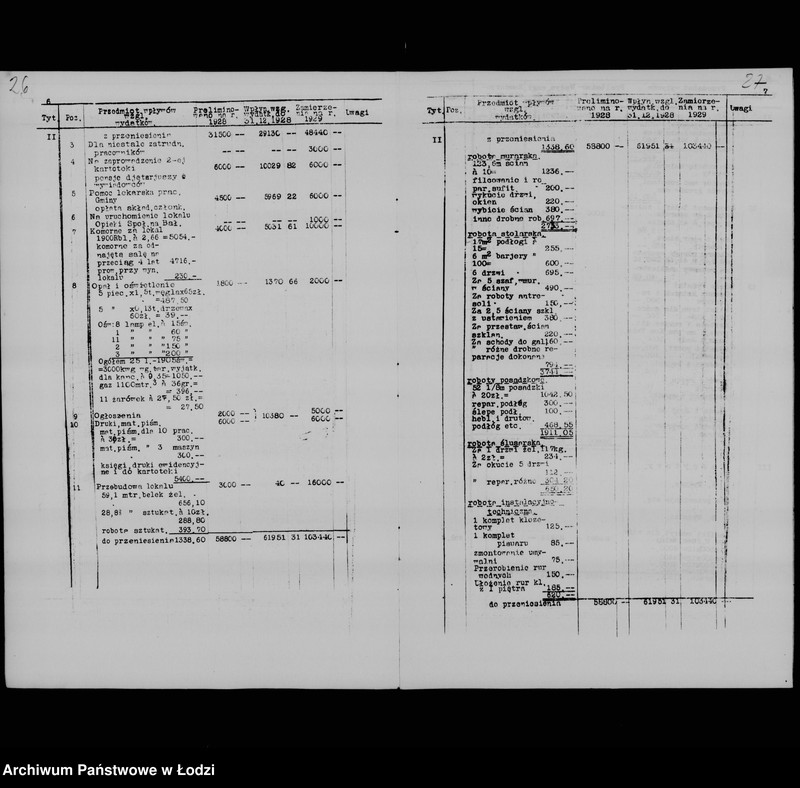 Obraz 17 z jednostki "Zamierzenia skarbowe na rok 1929"
