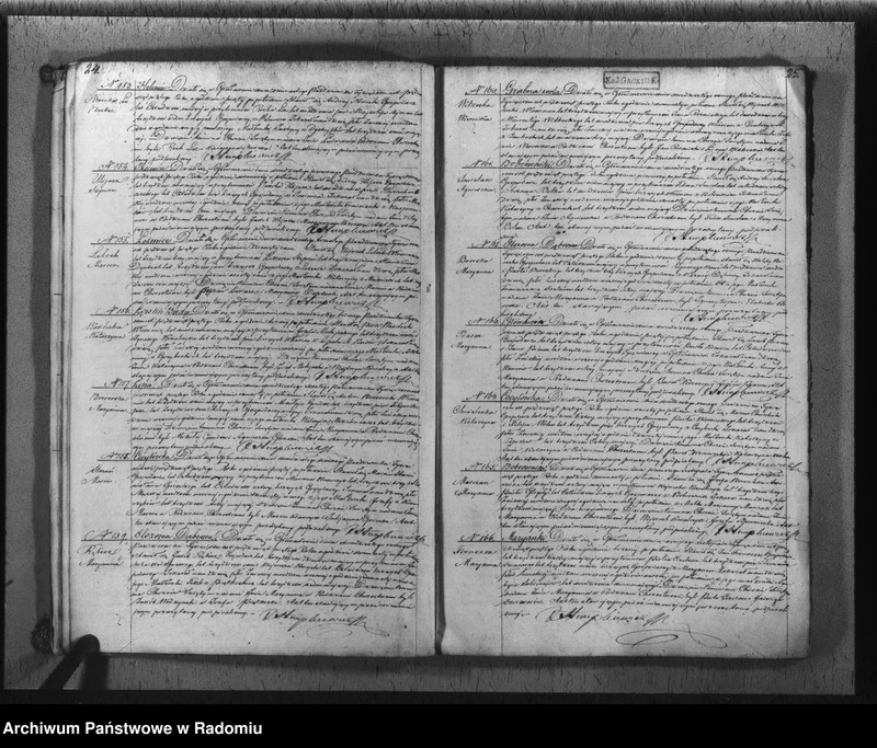 image.from.unit.number "Duplikat akt urodzonych, zaślubionych i zmarłych z parafii Głowaczów w roku 1855"