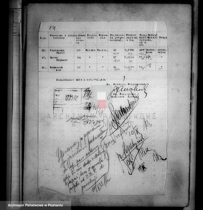 Obraz 18 z jednostki "Ostateczny rejestr pomiarowo-klasyfikacyjny majątku Pracz powiat wyrzyskiego"