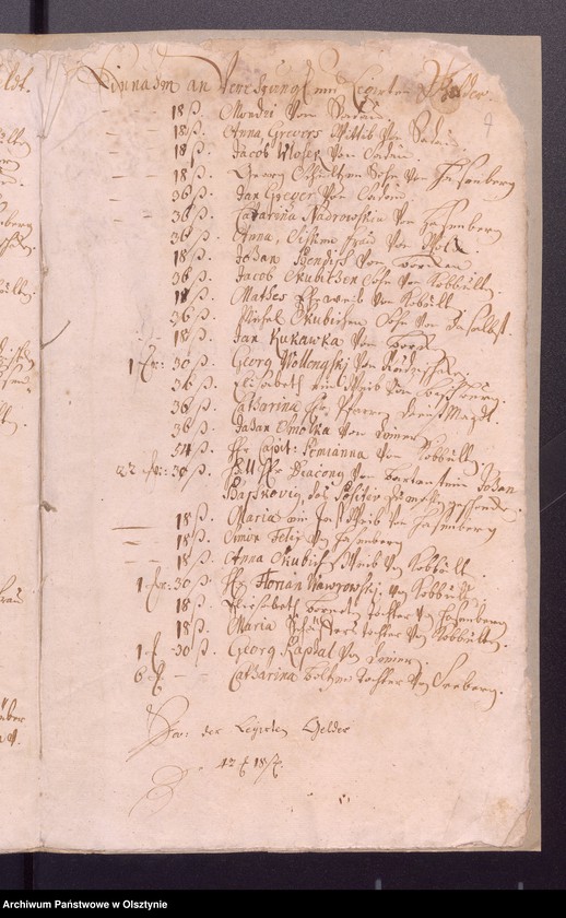 image.from.unit.number "Kobultensche Kirchen Rechnungaller Einnahme und Ausgabe Geld"