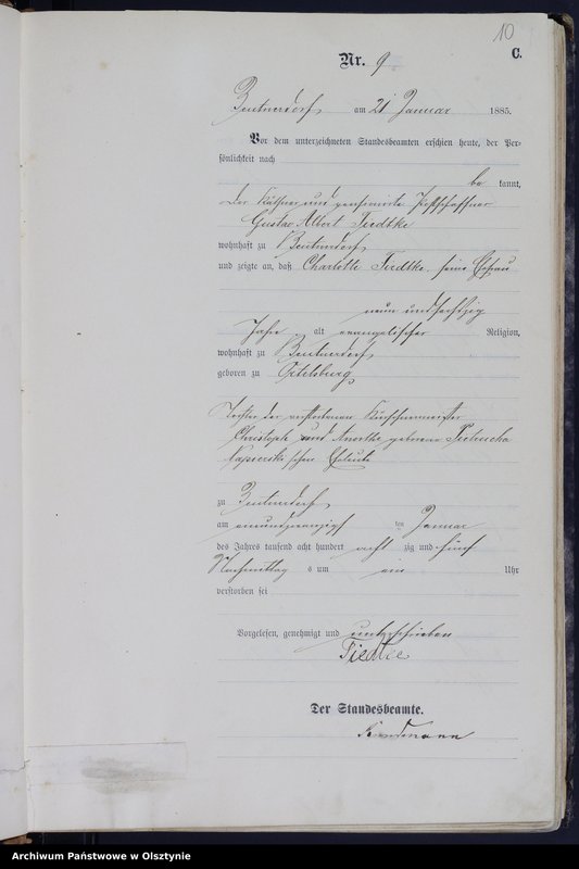 image.from.unit.number "Sterbe-Haupt-Register Nr 1 - 253"