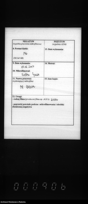 image.from.unit.number "Dublikat aktov graždanskago sostoâniâ ob urodivših, brakosočetavšihsâ i umerših v prihoda Glovačev za 1892 god"