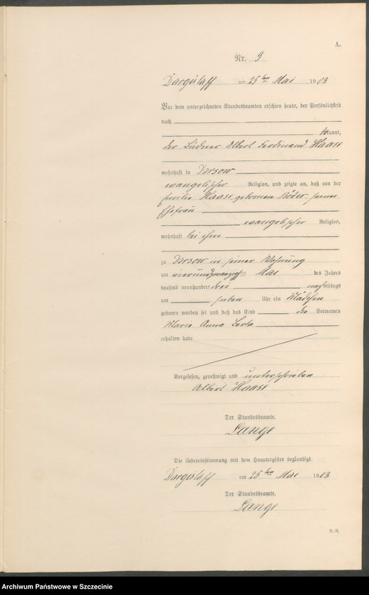 Obraz 12 z jednostki "Geburts-Register (Neben-Register)"