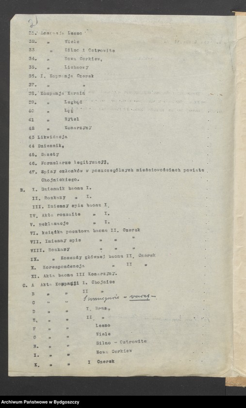 image.from.unit.number "Dziennik Komendy Powiatowej Zachodniej Straży Obywatelskiej w Chojnicach"