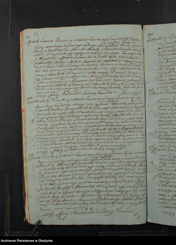 image.from.unit.number "Akta Urodzenia, Zeyścia i Małżeństw Parafij Janowskiey Obwodu Przasnyskiego Gubernij Płockiey z Roku 1837"