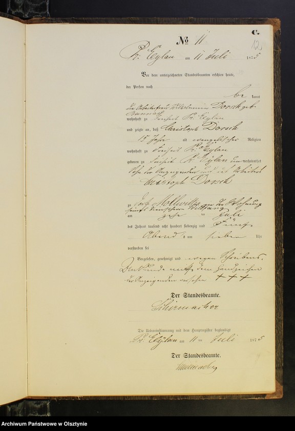 image.from.unit.number "Sterbe-Neben-Register Nr 1 - 21"