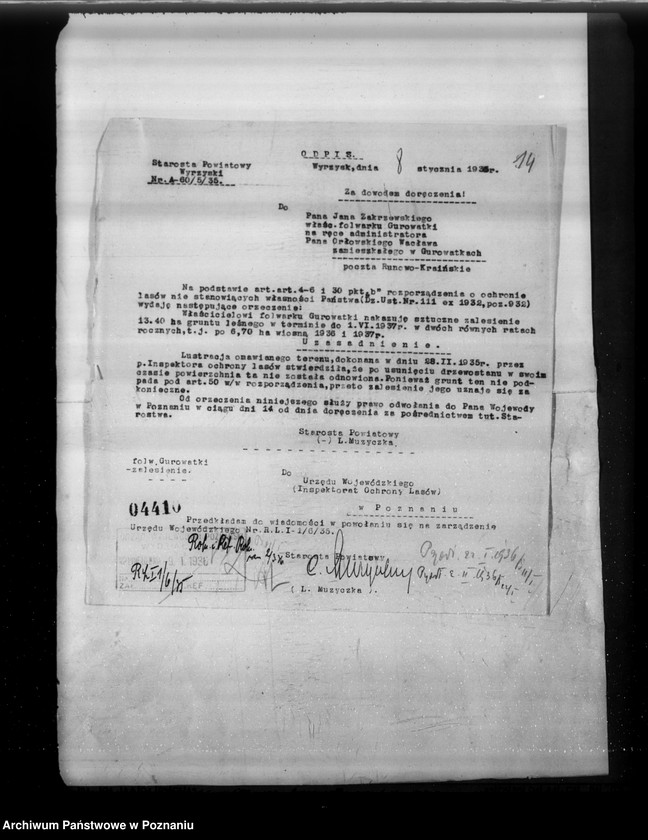 image.from.unit.number "Nadzór nad powiatowymi organami ochrony lasów"