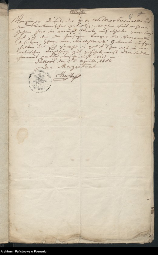 Obraz 10 z jednostki "A. betr. den Wirtschaftseleven Wacław von Czarniecki in Kaczkowo"