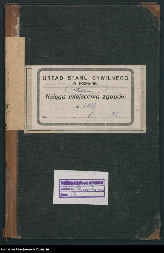 Obraz 2 z jednostki "Księga zgonów"