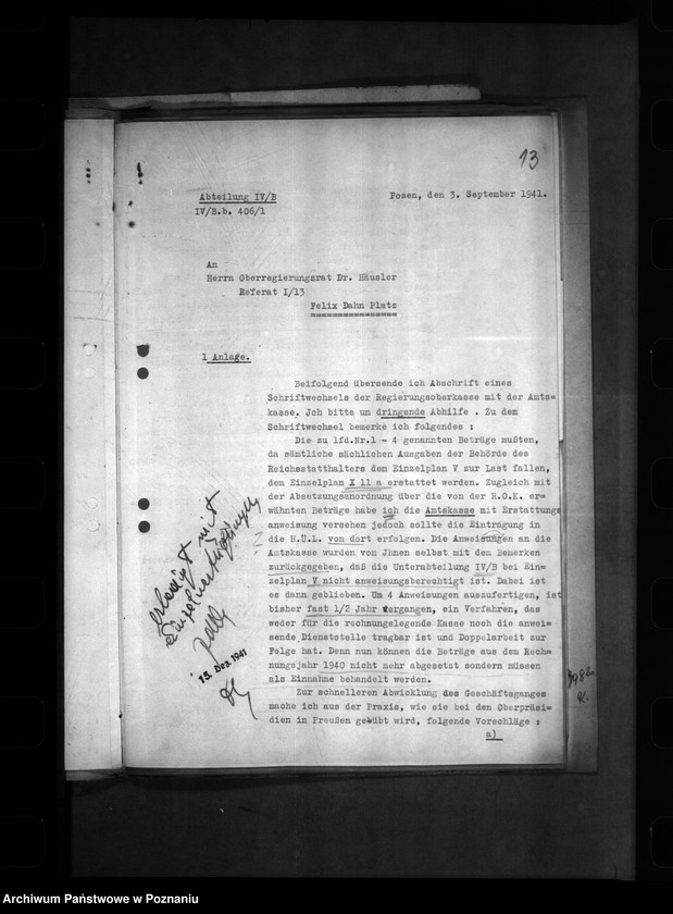 Obraz 17 z jednostki "Landeskulturverwaltung (Siedlung und Umlegung)"