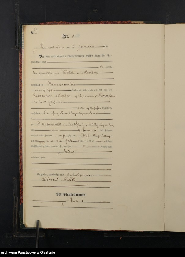 image.from.unit.number "Geburts-Haupt-Register Nr 1 - 257"