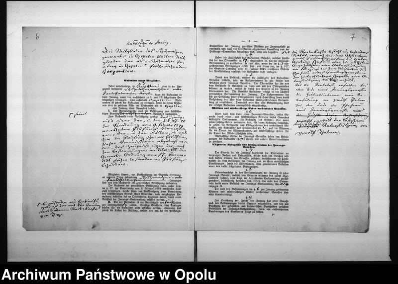 Obraz 8 z jednostki "Acta des Magistrats zu Oppeln betreffend das Statut der alten Schuhmacher Innung"
