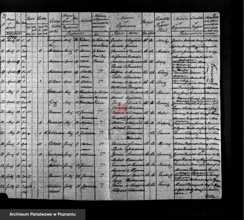 Obraz 4 z jednostki "Liber baptisatorum, copulatorum, mortuorum"