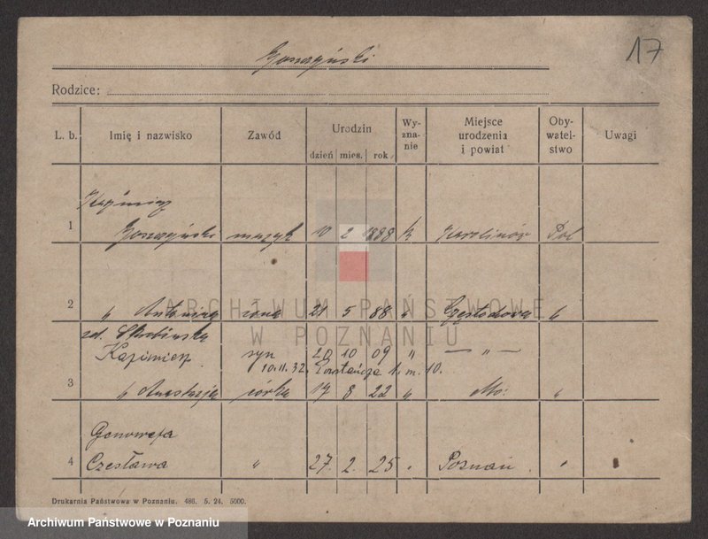 Obraz 19 z jednostki "Gosz - Geźniczak"