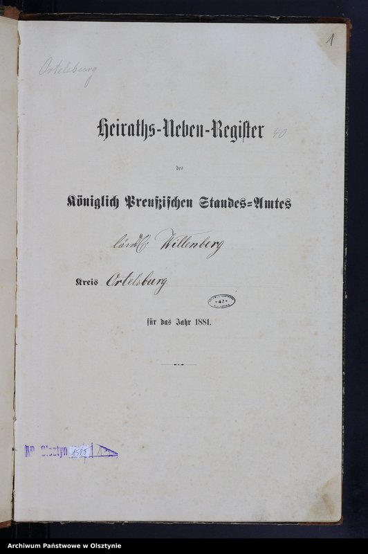 image.from.unit.number "Heiraths-Neben-Register Nr 1 - 47"