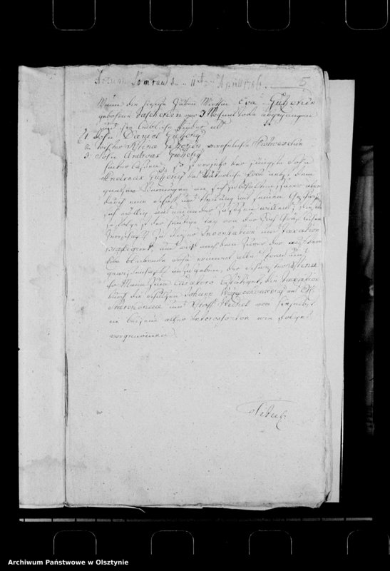 image.from.unit.number "Inventarium über den Nachlass der Hubenwirtin Eva Gutzki zu Sommerau"