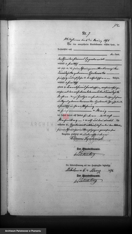 Obraz 9 z jednostki "Księga zgonów"