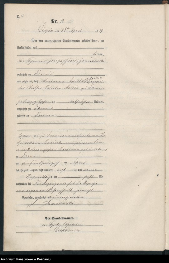 image.from.unit.number "Księga zgonów"