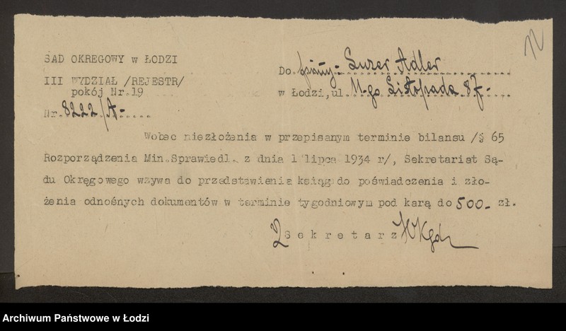 Obraz 14 z jednostki "Luzer Adler- skład materiałów opałowych"